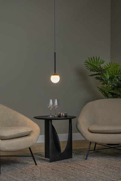 Lucide CALINA - Pendant light - Ø 9,9 cm - LED Dim. - CCT - 1x7W 2200K/3300K - With replaceable LED module - Black - Premium